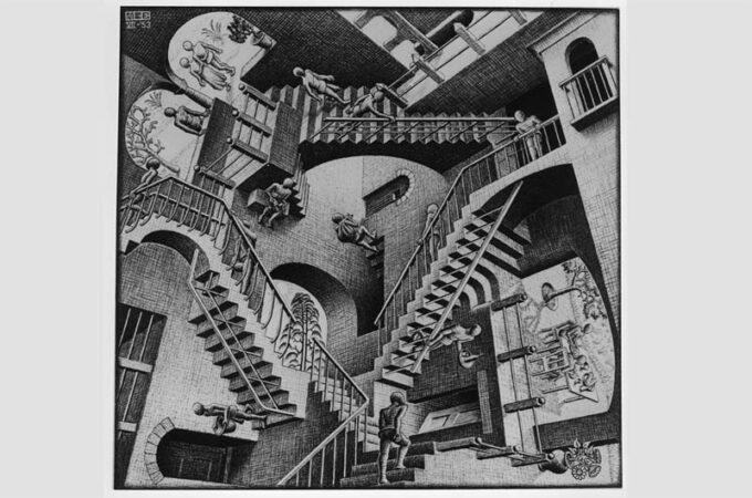 M. C. Escher Print