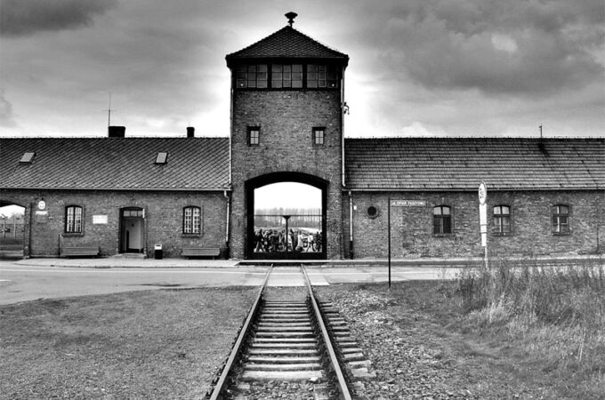 Auschwitz main gate