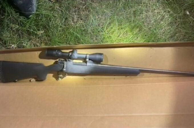 Gun that was used to kill Charlie Kirk.